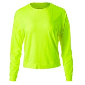 Lucky in Love Womens L-UV Hype Long Sleeve Yellow